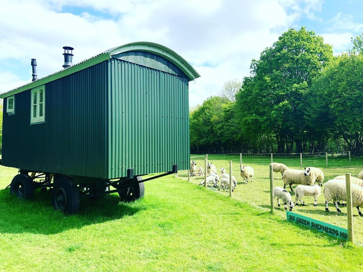 The Big Green Shepherds Hut Charlwood Extérieur photo